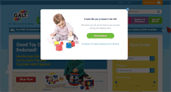 Desktop Screenshot of galttoys.com